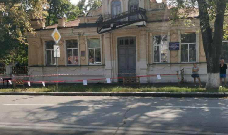 У Полтаві знесли балкон, з якого виголошував промову Гітлер