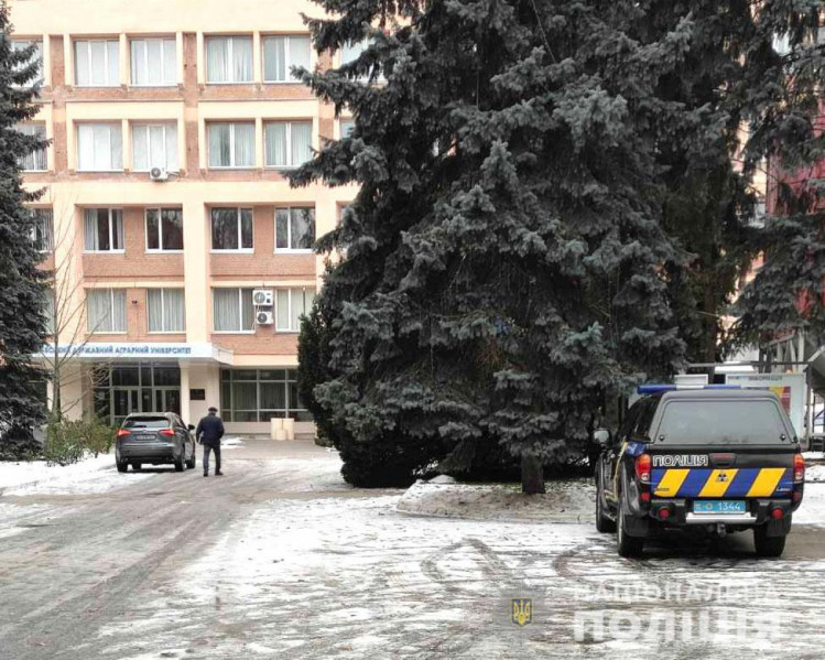 Університет у Полтаві, який нібито замінували 